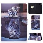 For Huawei MatePad T 8 Voltage Painted Pattern Tablet PC Protective Leather Case with Bracket & Card Slots & Anti-skid Strip(Cat and Tiger)