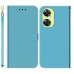 For OnePlus Nord CE 3 Lite/Nord N30 Imitated Mirror Surface Leather Phone Case(Blue)