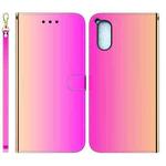For Sony Xperia 5 V Imitated Mirror Surface Leather Phone Case(Gradient Color)
