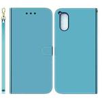For Sony Xperia 5 V Imitated Mirror Surface Leather Phone Case(Blue)