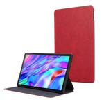 For Lenovo Tab M10 Plus 3rd Gen / Pad 2022 PU Flip Tablet Protective Leather Tablet Case(Red)