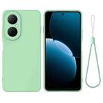 For Huawei nova Y73 4G Solid Color Liquid Silicone Dropproof Full Coverage Phone Case(Green)