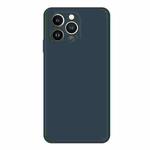 For iPhone 15 Pro Max Imitation Liquid Silicone Phone Case(Dark Green)