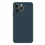 For iPhone 15 Pro Imitation Liquid Silicone Phone Case(Dark Green)