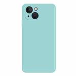 For iPhone 15 Plus Imitation Liquid Silicone Phone Case(Sky Blue)