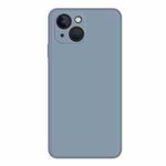 For iPhone 15 Plus Imitation Liquid Silicone Phone Case(Grey)