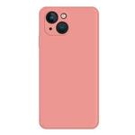 For iPhone 15 Plus Imitation Liquid Silicone Phone Case(Pink)