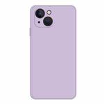 For iPhone 15 Imitation Liquid Silicone Phone Case(Purple)