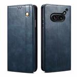 For Nothing Phone 2A Oil Wax Crazy Horse Texture Leather Phone Case(Blue)