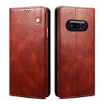 For Nothing Phone 3a Oil Wax Crazy Horse Texture Leather Phone Case(Brown)
