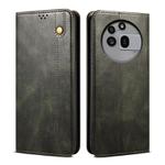 For Nothing Phone 3a Pro Oil Wax Crazy Horse Texture Leather Phone Case(Green)