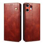 For Nothing CMF Phone 2 Pro Oil Wax Crazy Horse Texture Leather Phone Case(Brown)