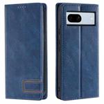 For Google Pixel 7a TTUDRCH RFID Retro Texture Leather Phone Case(Blue)