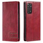 For Xiaomi Redmi Note 12S 4G Global TTUDRCH RFID Retro Texture Leather Phone Case(Red)