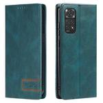 For Xiaomi Redmi Note 12S 4G Global TTUDRCH RFID Retro Texture Leather Phone Case(Greem)