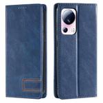 Xiaomi 13 Lite TTUDRCH RFID Retro Texture Leather Phone Case(Blue)