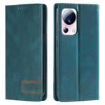 Xiaomi 13 Lite TTUDRCH RFID Retro Texture Leather Phone Case(Greem)