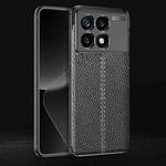 For Xiaomi Redmi K70E Litchi Texture Shockproof TPU Phone Case(Black)