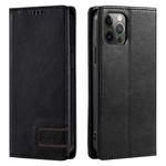 For iPhone 11 Pro TTUDRCH RFID Retro Texture Magnetic Leather Phone Case(Black)