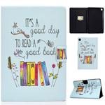 For Samsung Galaxy Tab S6 Lite P610 / P615 Voltage Painted Pattern Tablet PC Protective Leather Case with Bracket & Card Slots & Sleep / Wake-up & Anti-skid Strip(Colorful Book)