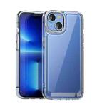 For iPhone 15 Plus Acrylic + TPU Shockproof Phone Case(Transparent)