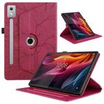 For Lenovo Tab P12 / Xiaoxin Pad Pro 12.7 2025 Tree Life Embossed Rotation Leather Tablet Case(Red)