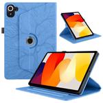 For Xiaomi Redmi K Pad Tree Life Embossed Rotation Leather Tablet Case(Blue)