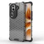 For OPPO Reno11 Pro Global Honeycomb Shockproof Phone Case(Black)