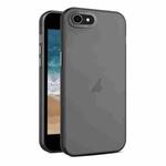 For iPhone SE 2022 / 2020 / 8 / 7 Frosted Translucent Mist Phone Case(Black)