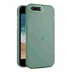 For iPhone 8 Plus / 7 Plus Frosted Translucent Mist Phone Case(Green)