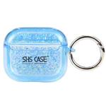 For AirPods Pro 2 Flash Diamond Epoxy Bluetooth Earphone Protective Case(Blue)