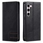 For Samsung Galaxy S23 5G TTUDRCH RFID Retro Texture Magnetic Leather Phone Case(Black)