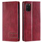 For Samsung Galaxy S20 TTUDRCH RFID Retro Texture Magnetic Leather Phone Case(Red)