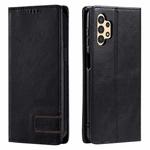 For Samsung Galaxy A13 4G TTUDRCH RFID Retro Texture Magnetic Leather Phone Case(Black)
