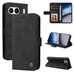 For OnePlus Nord 4 Skin Feel Life Tree Metal Button Leather Phone Case(Black)