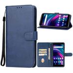 For BLU G51 Plus Leather Phone Case(Blue)