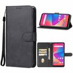For BLU G71 Leather Phone Case(Black)