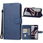For BLU G53 Leather Phone Case(Blue)