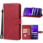 For BLU View Speed 5G Leather Phone Case(Red)