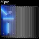 For LeBest X13 Pro 50pcs 0.26mm 9H 2.5D Tempered Glass Film