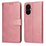 For OnePlus Nord CE3 Classic Calf Texture Flip Leather Phone Case(Rose Gold)
