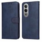For OnePlus Nord CE4 Classic Calf Texture Flip Leather Phone Case(Blue)