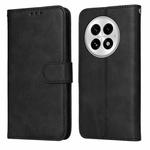 For OnePlus 13 Classic Calf Texture Flip Leather Phone Case(Black)