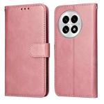 For OnePlus 13 Classic Calf Texture Flip Leather Phone Case(Rose Gold)