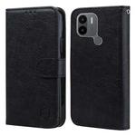 For Xiaomi Redmi A1 / A1+ Skin Feeling Oil Leather Texture PU + TPU Phone Case(Black)