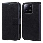 For Xiaomi 13 Pro Skin Feeling Oil Leather Texture PU + TPU Phone Case(Black)