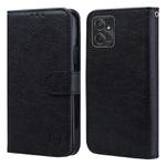 For Motorola Moto G Power 2023 Skin Feeling Oil Leather Texture PU + TPU Phone Case(Black)