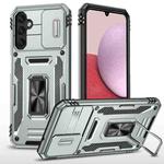 For Samsung Galaxy A05s Armor PC + TPU Camera Shield Phone Case(Grey)