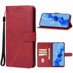 For Itel S24 Leather Phone Case(Red)