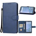 For Fujitsu Arrows U 801FJ Leather Phone Case(Blue)